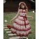 Honey Machine The Cherry Is Ripe Overdress and Tiered Long JSK(3rd Reservation/Full Payment Without Shipping)